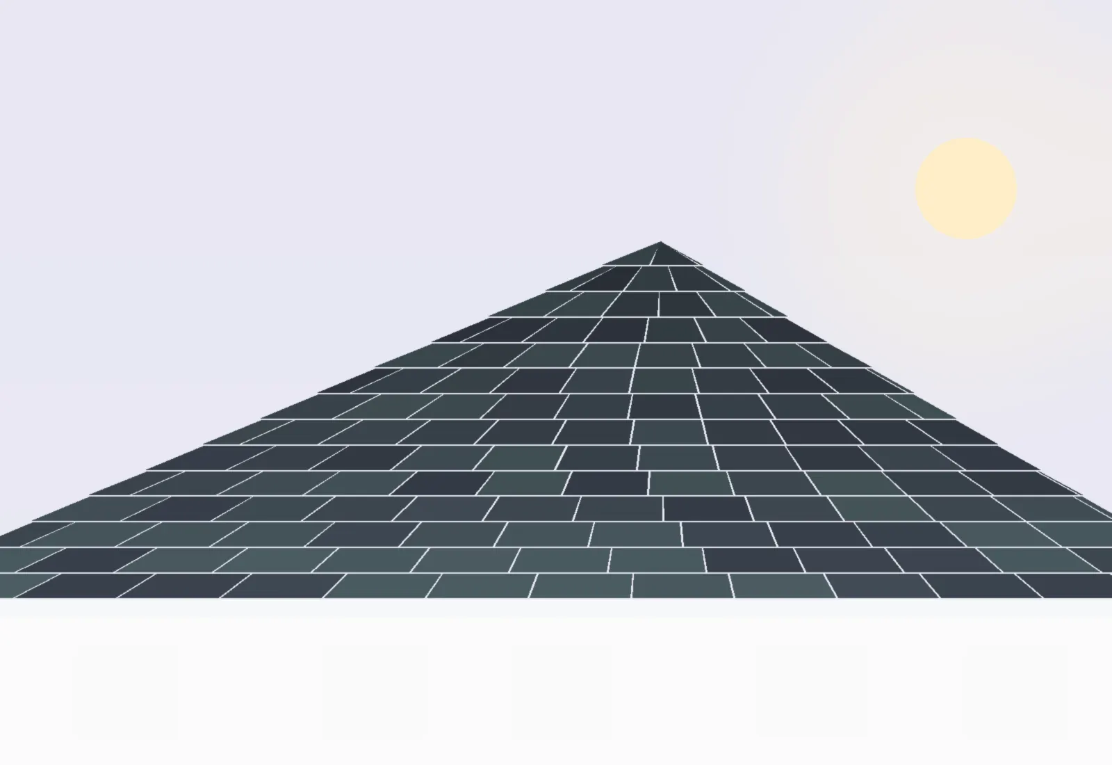 Gable vent set into a dark shingle roof