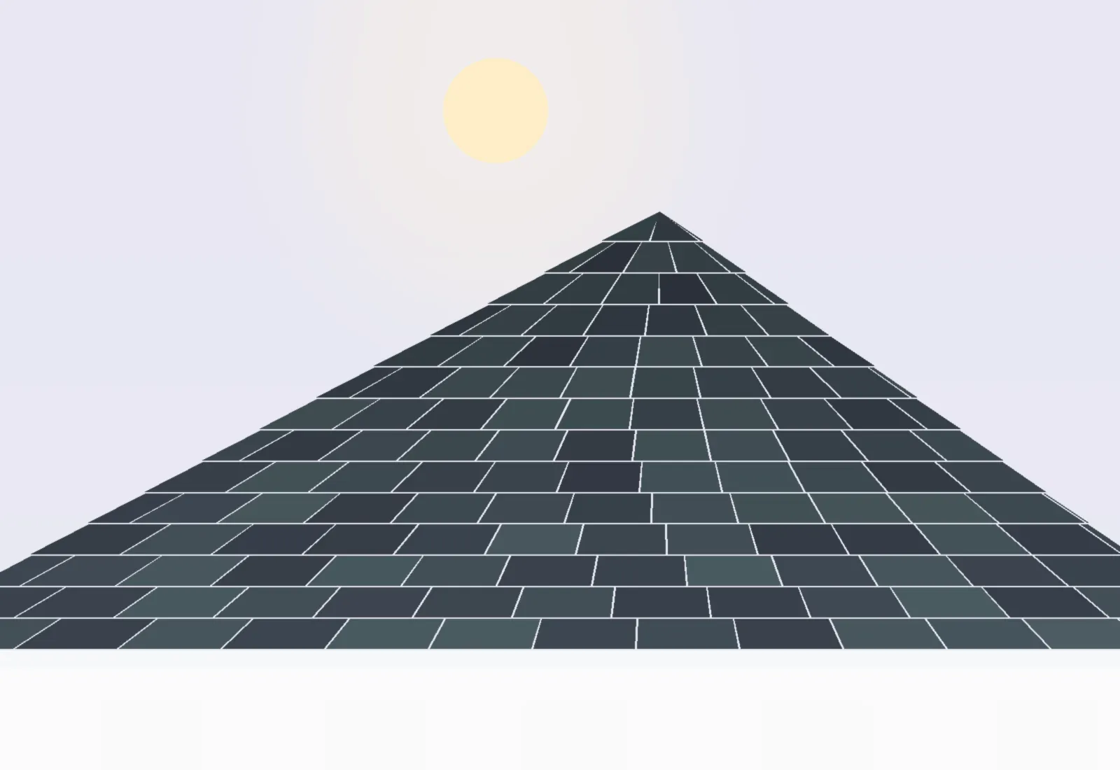 Layered asphalt shingle roofs on a gabled house