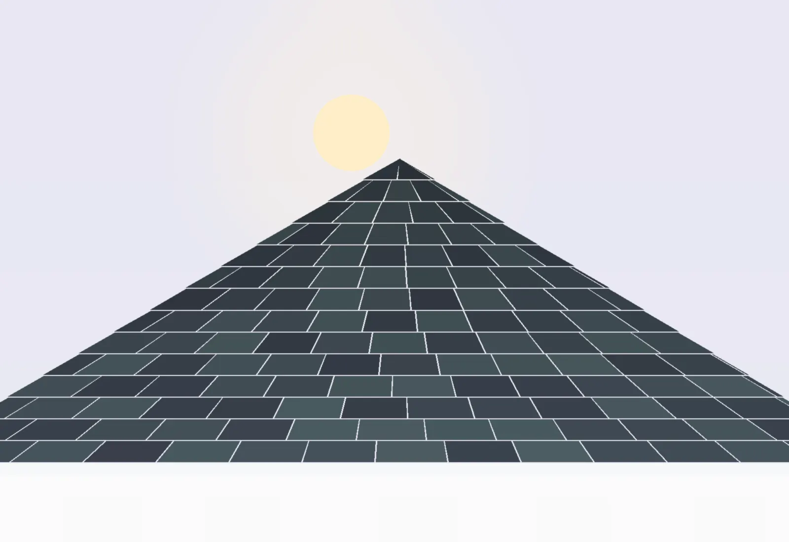 Brown shingle roof against a clear blue sky